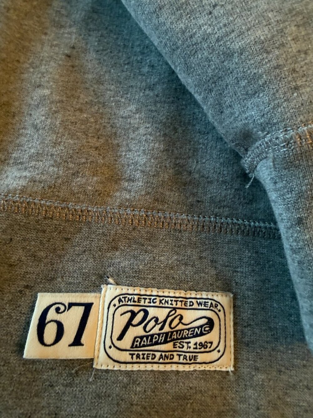 POLO Ralph Lauren Grey Sweatshirt - Size XXL - Picture 4 of 8